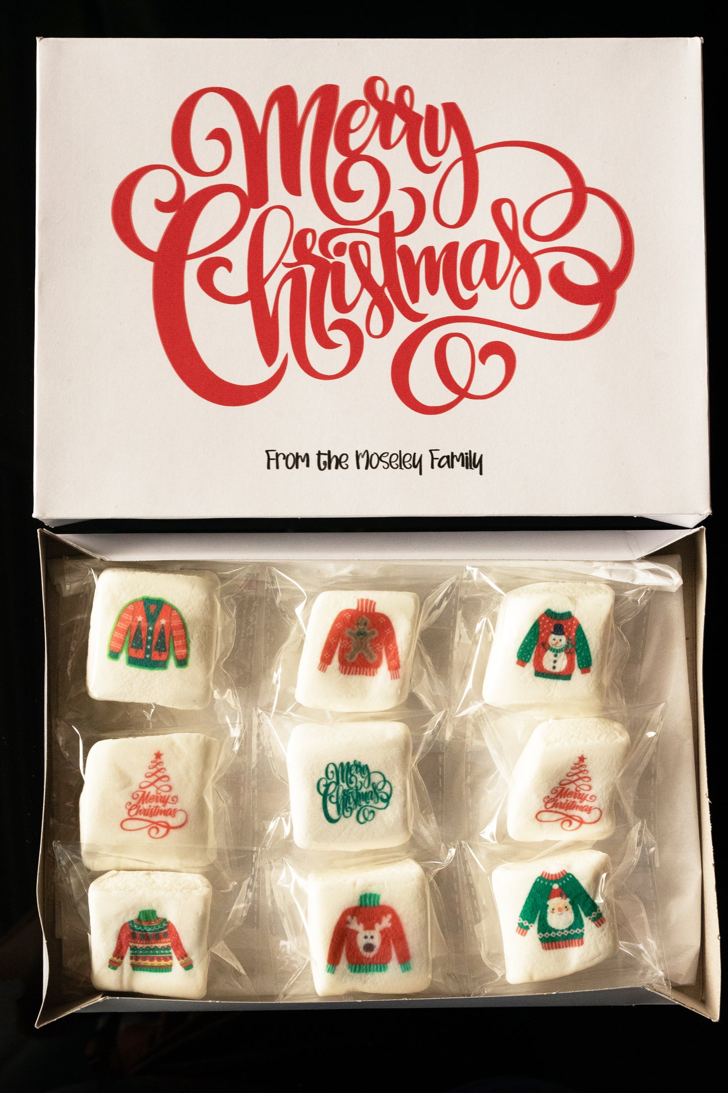 Personalized Marshmallows for the Holidays