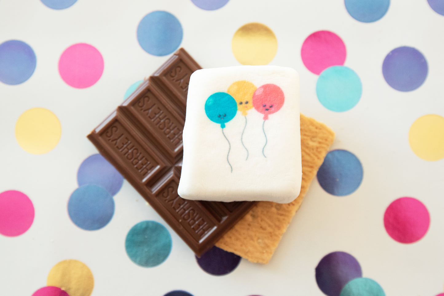Custom Printed Marshmallow Box for Birthdays, Graduations, Baby Showers, and More!
